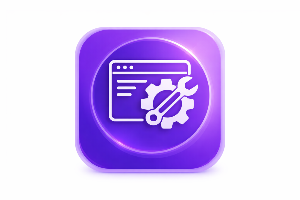 Website design icon