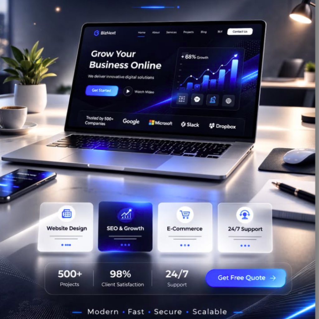 mobile friendly web design service