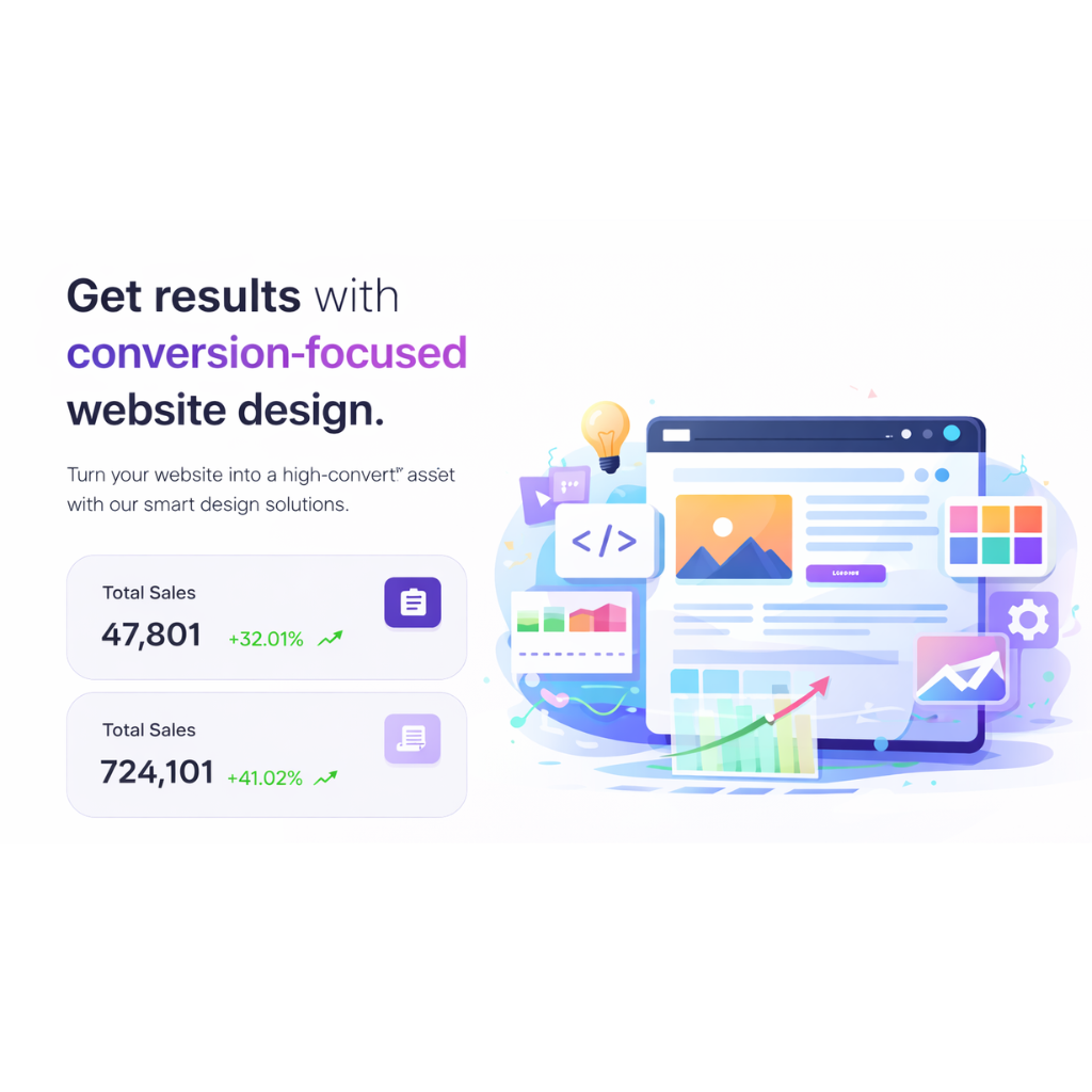 Website design content